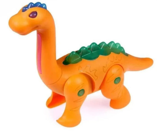 Battery Operated Walking Dinosaur Toy Ð Musical Electronic Pet Dino with Realistic Roars and LED Lights for Kids