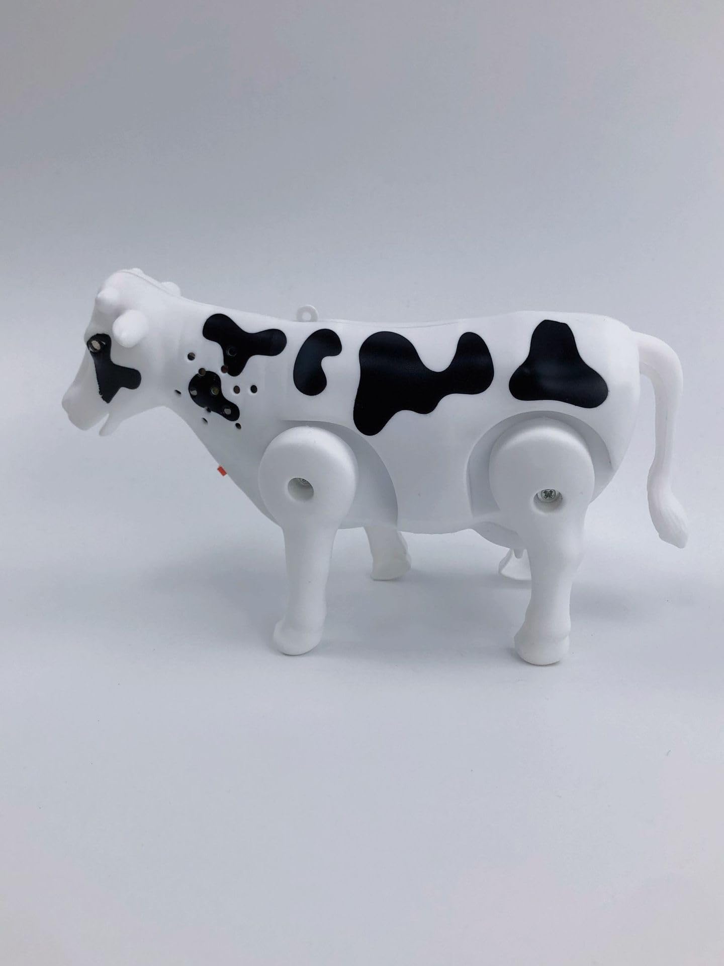 Battery Operated Walking Musical Electronic Pet with Realistic Roars and LED Lights for Kids (Cow)