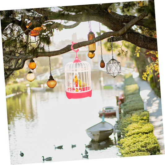 Talking Bird Toy for Kids Ð Interactive Repeat-What-You-Say Singing and Chirping Birdcage Toy (Multicolor)