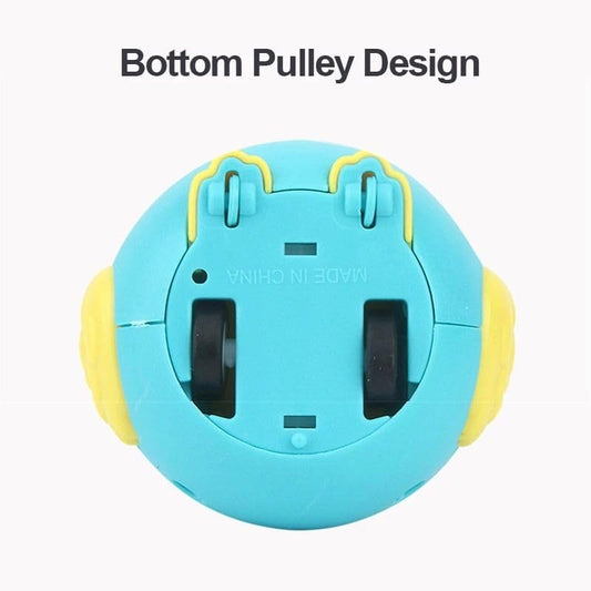 Press and Go Owl Car Toy Ð Fun Push Animal Toy for Toddlers, Safe and Non-Toxic (Random Colour, 1 Pc)