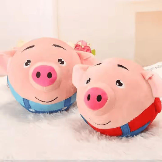 Dancing and Singing Piglet Plush Toy Ð Interactive Moving Soft Stuffed Toy with Music and Motion for Kids