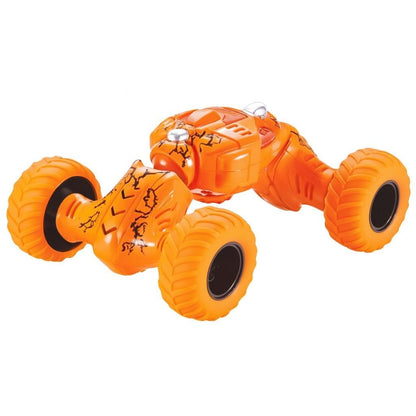 Monster Truck Toy Set Ð Pack of 4 Pull Back Inertia Powered Off-Road Cars with Shock Absorber Suspension (Random Colours)