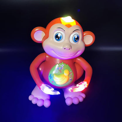 Interactive Monkey Toy Ð Dancing Moving Monkey with Laughing Sounds, Music and Blinking LED Lights