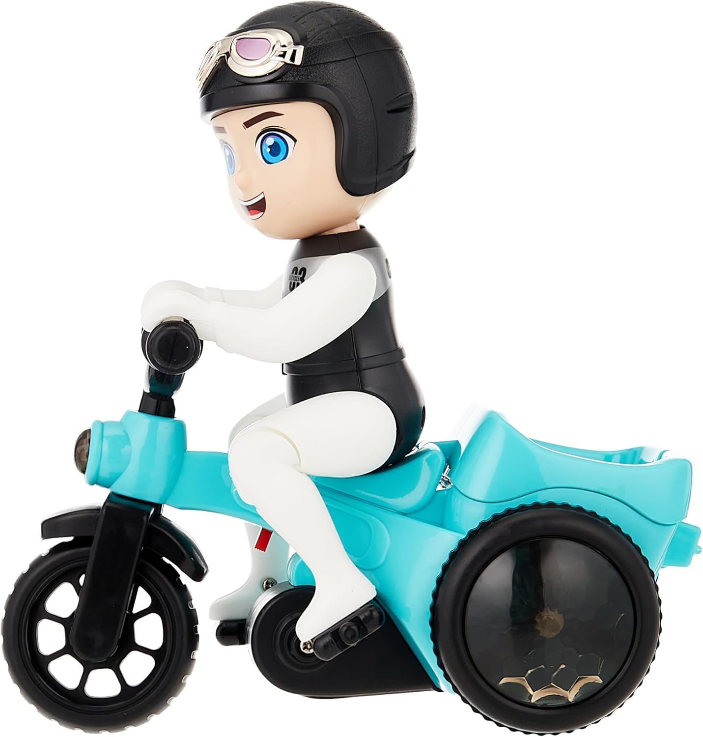 Stunt Tricycle Toy Ð Electric Trike with 360¡ Spin, Bump and Go Action, Music and LED Lights for Kids