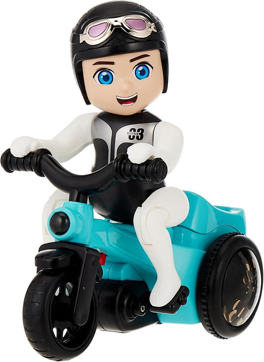Stunt Tricycle Toy Ð Electric Trike with 360¡ Spin, Bump and Go Action, Music and LED Lights for Kids