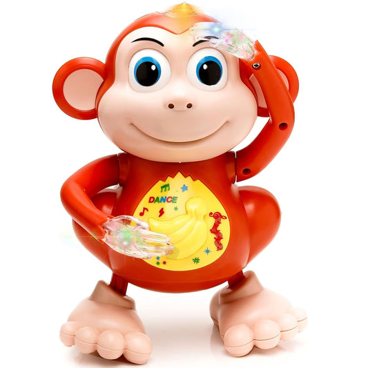 Interactive Monkey Toy Ð Dancing Moving Monkey with Laughing Sounds, Music and Blinking LED Lights